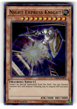 Night Express Knight DRL3-EN072 1st Edition Ultra Rare Dragons of Legend: Unleas - Image 1