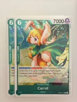 Carrot EB03-013 Extra Booster: One Piece Heroines Edition Foil - Image 1