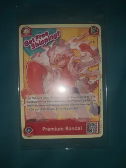 One Piece Monkey D Luffy Premium Bandai Discount Code from Bandai Fest - Sealed - Image 1