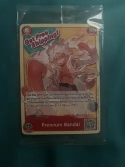 One Piece Monkey D Luffy Premium Bandai Discount Code from Bandai Fest - Sealed - Image 3