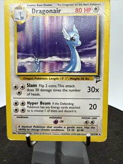Pokemon Dragonair 22/130 Rare Non-Holo Card 1999 Base Set 2 - Image 3