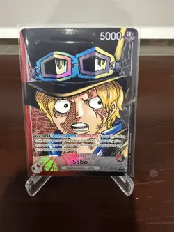 One Piece Card Game- Sabo Op05-001 Alt Art English Mint - Image 1