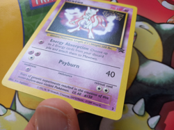 Mewtwo 3 Kids WB Presents Pokemon The First Movie Stamped Promo Pokemon Card - Image 5