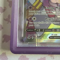 Pokemon TCG Fusion Strike Mew v 251/264 Ace 10 English Card Alternative Art Rare - Image 2