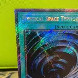 Yu-Gi-Oh! Mystical Space Typhoon Platinum Secret Rare Card RA02-EN048 x1 NM - Image 2