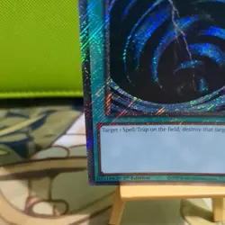 Yu-Gi-Oh! Mystical Space Typhoon Platinum Secret Rare Card RA02-EN048 x1 NM - Image 4