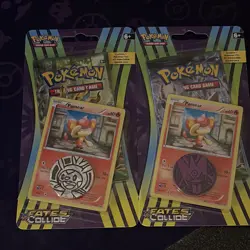 Pokemon TCG Fates Collide 2-Packs Blister 10 Cards Pansear Promo English - Image 1