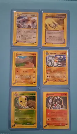 Pokemon TCG Skyridge Bulk Cards - 18 NM Vintage Cards - Image 1