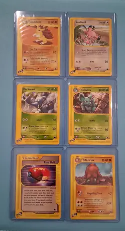 Pokemon TCG Skyridge Bulk Cards - 18 NM Vintage Cards - Image 2