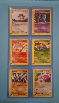 Pokemon TCG Skyridge Bulk Cards - 18 NM Vintage Cards - Image 3