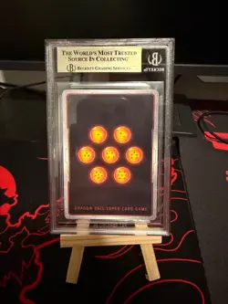 DBS Fusion World Son Goku FB04-129 Secret Rare Battle Card BGS 10 2024 PRISTINE - Image 2