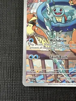 Squirtle #148/142 Stellar Crown Mint / Near Mint Pokemon Card - Image 2