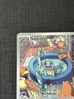 Squirtle #148/142 Stellar Crown Mint / Near Mint Pokemon Card - Image 5