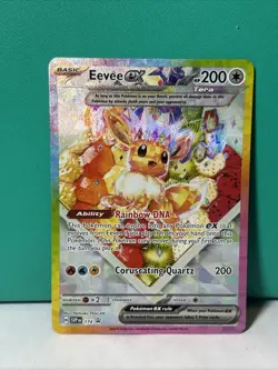 Pokemon Eevee ex 174 Sv: Scarlet & Violet Promo Cards Holo - Image 3