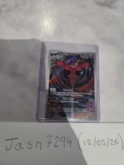 Yveltal 205/182 Paradox Rift Pokemon TCG Illustration Rare Card NM Condition - Image 1