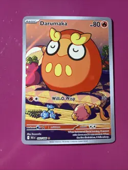 Darumaka 097/086 Full Art NM/M Black Bolt Pokemon Card English - Image 1
