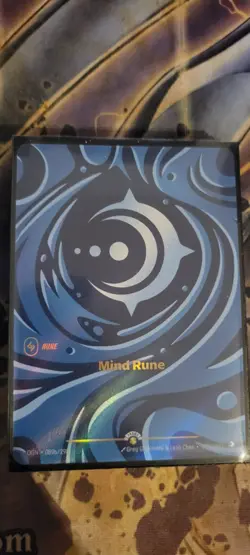 Riftbound Mind Rune Nexus Night Promo Card Alt Art 089b/298 NM Foil - Image 1