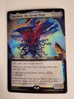 MTG Emrakul, the Aeons Torn Foil Box Topper Ultimate Masters. NM Pack Fresh. - Image 1