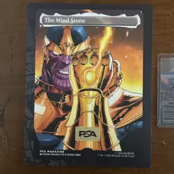 THANOS Magic the Gathering PSA Magazine Promo Swords to Plowshares Foil Marvel - Image 2