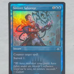 Sinister Sabotage 054 Guilds of Ravnica Foil Magic The Gathering - Image 3