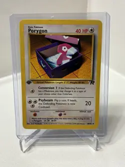 Pokemon Team Rocket Porygon 1st Edition Uncommon 48/82 - Image 5