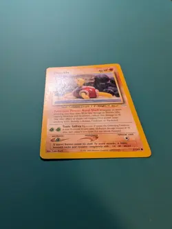 Pokemon Card 2000 Neo Revelation Common Shuckle 51/64 LP Yuka Morii - Image 3