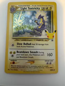 Light Toxtricity SWSH137 - Celebrations Promo - Pokemon TCG - Image 1