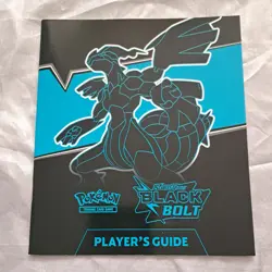 Pokemon TCG Player’s Guide x2, Black Bolt & White Flare, VGC - Image 2