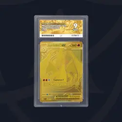 Pokemon TCG MEGA CHARIZARD Y EX MEGA HYPER RARE ASCENDED HEROES ACE 9 MINT - Image 5