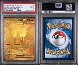 The Pokemon Company Pokemon TCG Mega Charizard X ex 130/094 PSA 9 Holo - Image 3