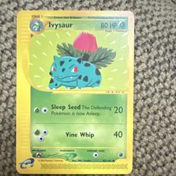 Pokemon TCG Ivysaur Expedition Base Set 82/165 Regular 2002 English 80 HP - Image 1