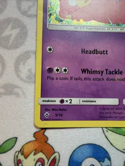2018 Pokemon, McDonald's Promos, #5/12 Slowpoke, Holo Promo DMG Small Creases - Image 4
