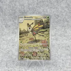 Beautifly 219/217 Illustration Rare Full Art Ascended Heroes Pokemon TCG Holo - Image 1