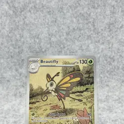 Beautifly 219/217 Illustration Rare Full Art Ascended Heroes Pokemon TCG Holo - Image 2