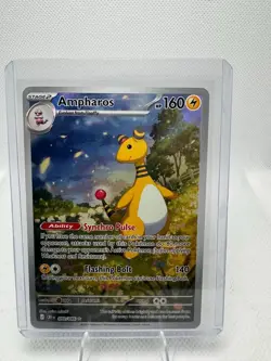Pokemon TCG - Ampharos 090/086 - Chaos Rising (CRI EN) - Illustration Rare - NM - Image 1