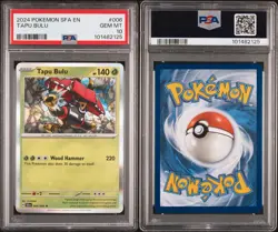 2024 Pokemon Tapu Bulu 006/064 Sv: Shrouded Fable Holo PSA 10 Gem Mint - Image 3