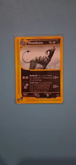 Pokemon Skyridge - Houndoom 12/144 Non-Holo (NM Vintage) - Image 2