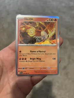 Ho-Oh Pokemon Mega Evolution—Chaos Rising 010/086 Rare Holo 130 HP EN 2026 - Image 2