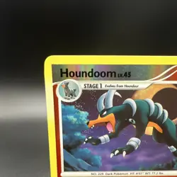 Pokemon Houndoom 57/146 Legends Awakened Uncommon Reverse Holo Stage 1 80 HP Eng - Image 2
