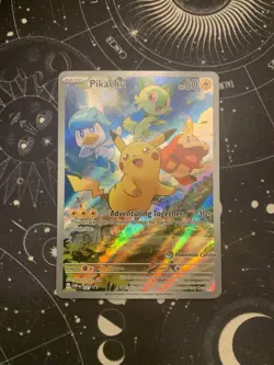 Pokemon Pikachu 027 Promo Holo Pokemon Center Stamped Perfect Centering - Image 1
