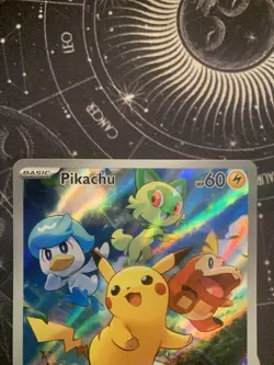 Pokemon Pikachu 027 Promo Holo Pokemon Center Stamped Perfect Centering - Image 4