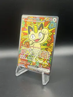 2026 Meowth EX ..Pokemon Perfect Order SIR 121/088 - Image 2