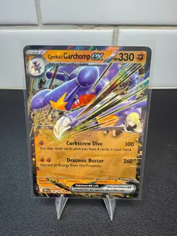 Pokemon - Destined Rivals - Cynthia's Garchomp EX 104/182 - Pack Fresh - Image 1