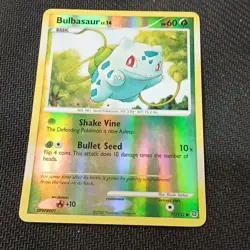 Pokemon TCG Bulbasaur 77/132 Secret Wonders Reverse Holo English 2007 - Image 1