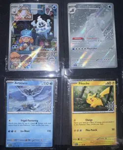 Pokemon 2025 Holiday Calendar Stamped Promos (COMPLETE SET OF 8) FREE SHIPPING - Image 2
