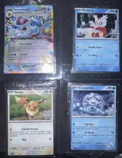 Pokemon 2025 Holiday Calendar Stamped Promos (COMPLETE SET OF 8) FREE SHIPPING - Image 3
