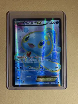 Pokemon TCG Manaphy EX XY Breakpoint Holo Full Art Ultra Rare (Near Mint) - Image 1
