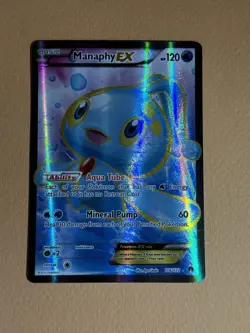 Pokemon TCG Manaphy EX XY Breakpoint Holo Full Art Ultra Rare (Near Mint) - Image 2