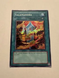 Yugioh Salamandra DDS-006 Prismatic Secret Rare - Image 1