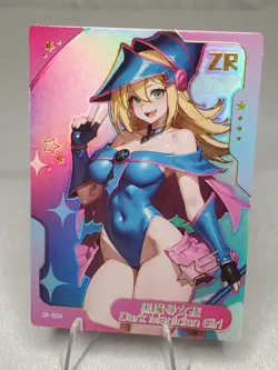 Dark Magician Girl Yugioh Goddess Story Senpai Goddess Haven 5 Waifu Card ZR-004 - Image 1